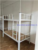 廣西梧州市加厚型雙層鐵床板式工地床圓管直柱雙層鐵床現(xiàn)貨批發(fā)