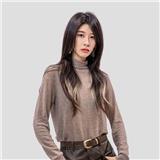 溫碧霞代言IRENENA服裝品牌半高領(lǐng)打底衫加長長袖內(nèi)搭衣