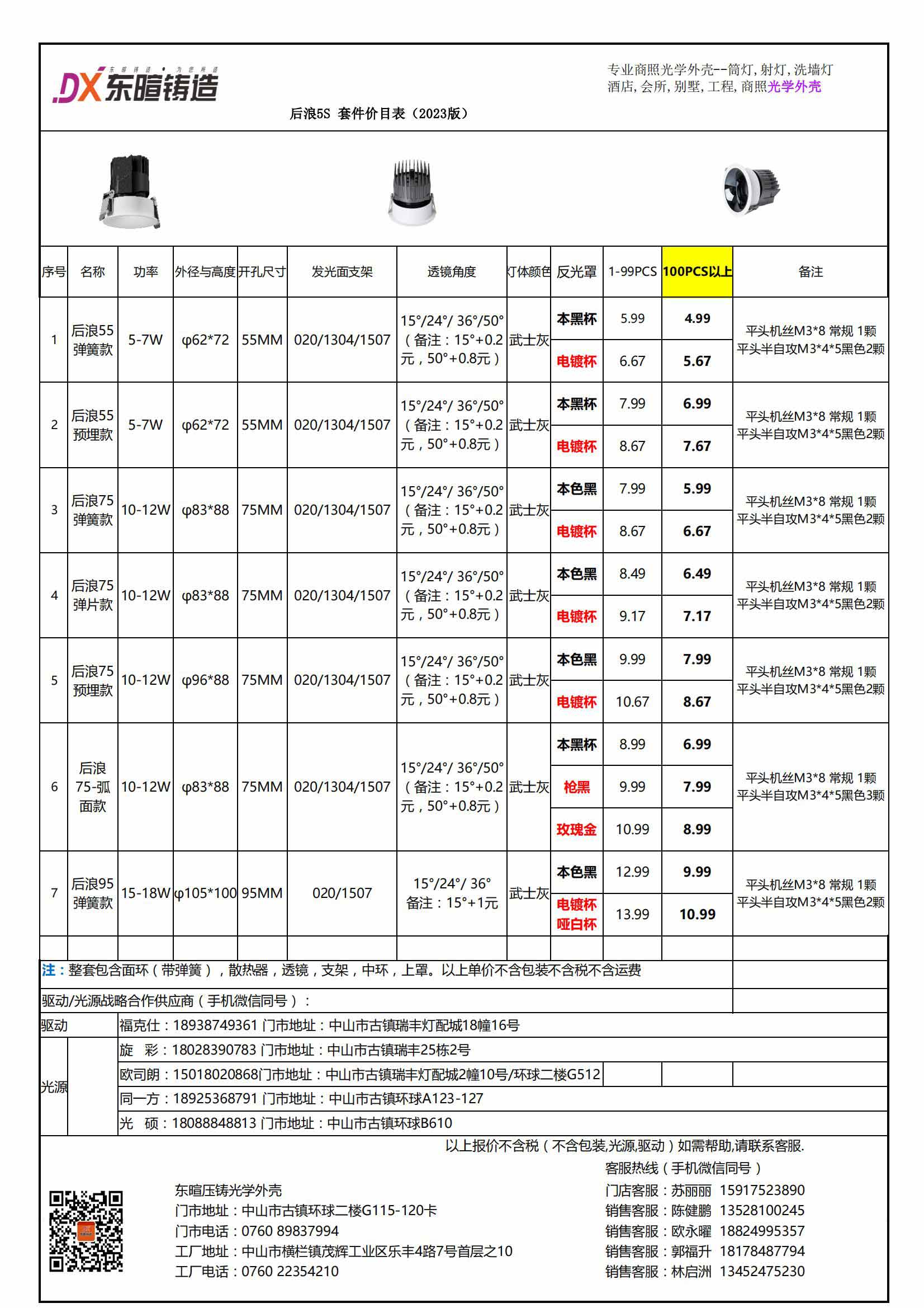 点击查看后浪5S系列