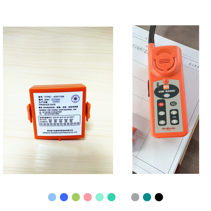 McMurdo R1 GMDSS双向无线电话4CR17335电池CCS证书