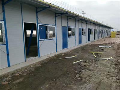 通辽工地宿舍彩钢房 开鲁铝合金阳光房 钢化玻璃房