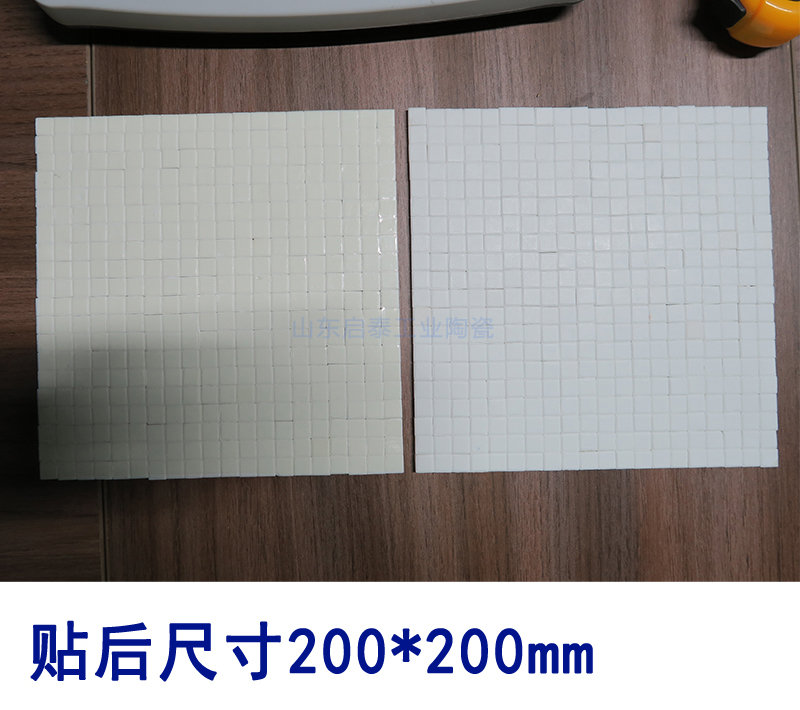 氧化铝耐磨陶瓷贴片的施工工艺流程