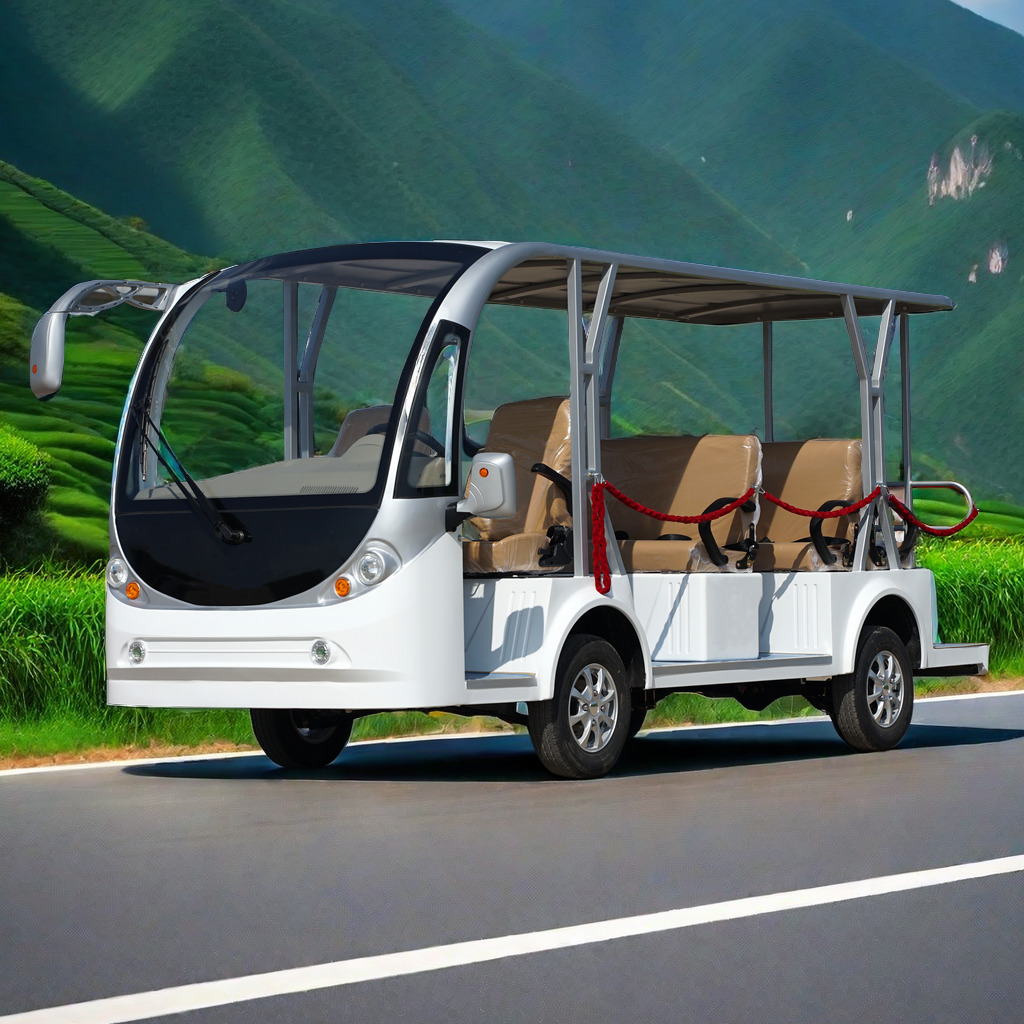 悍逸旅游景区观光车公园校园电动四轮摆渡车楼盘售楼处看房车